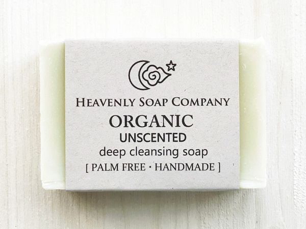 Organic Deep Cleansing Unscented Soap